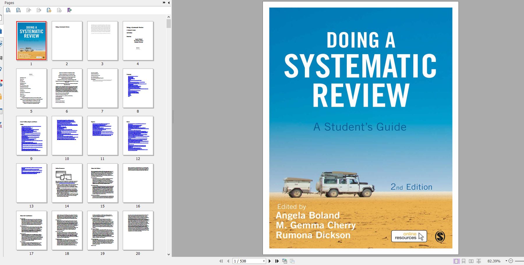 دانلود کتاب Doing a Systematic Review: A Student′s Guide کیندل آمازون A Student′s Guide Kindle Edition دانلود کتاب انجام بازبینی سیستماتیک: راهنمای دانشجویی گیگاپیپر